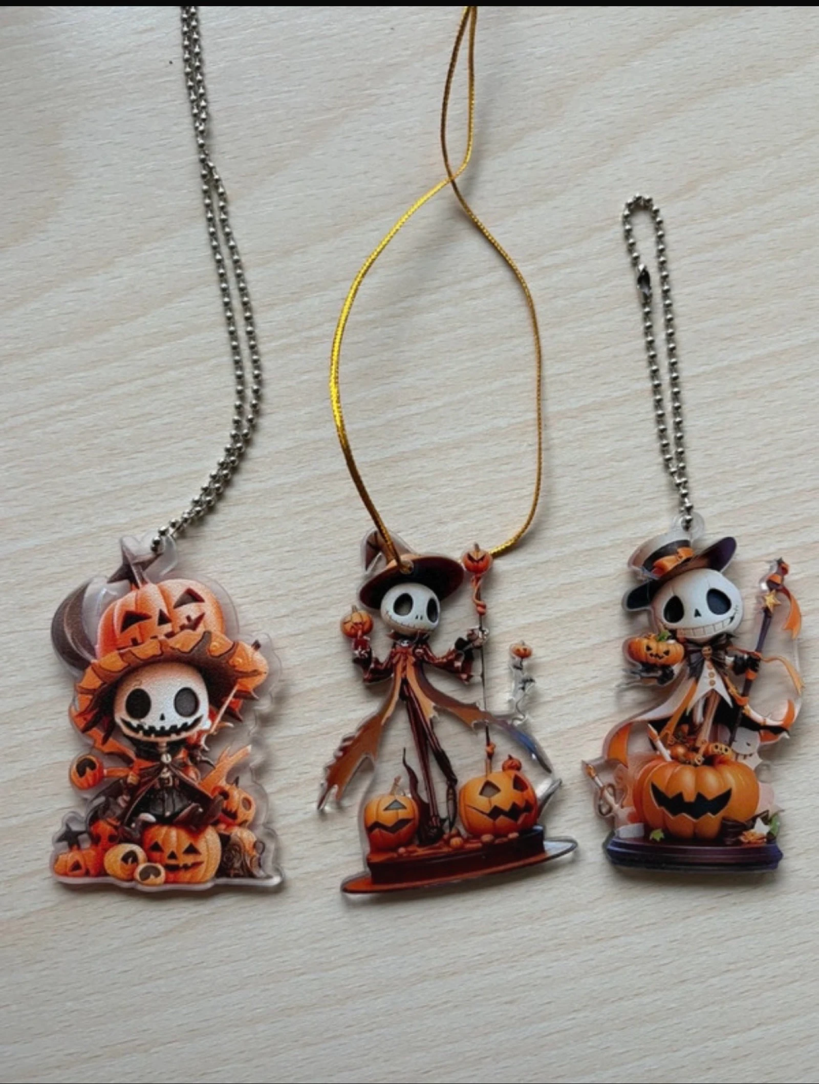 Pack X3 Jack Skellington Ornaments 2D